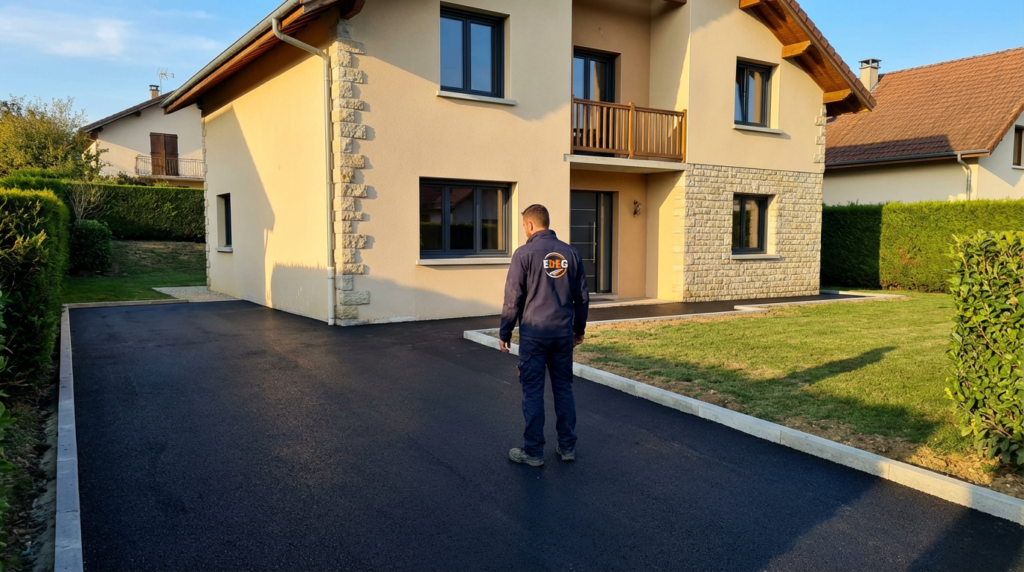 Parking enrobé - Saint-genis-pouilly