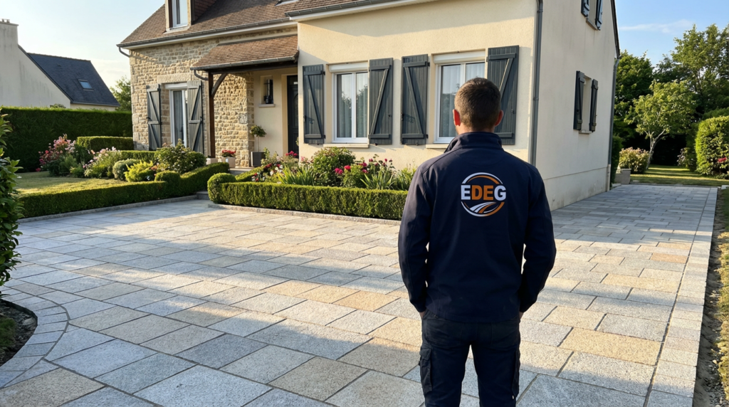 Projet d’aménagement en pavés – Saint-Genis-Pouilly