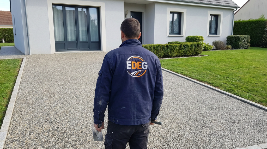 Béton désactivé - Peron